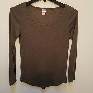 Mossimo Women Long Sleeve Top 